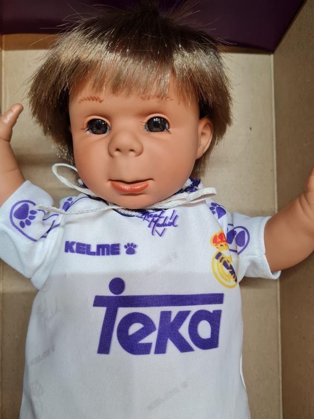 2 Muñeco Futbolista Real Madrid Gestitos NUEVO