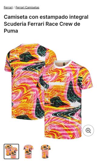 Camiseta Puma Scuderia Ferrari
