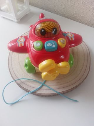 Avión musical de arrastre infantil VTech