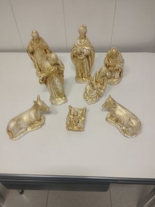 Nacimiento Belén - Figuras Oro