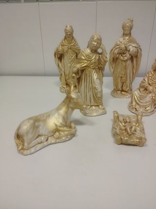 Nacimiento Belén - Figuras Oro