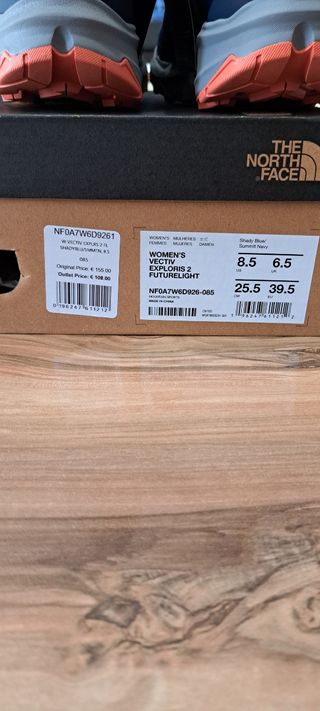 Scarpe trail TNF Futurelight blu