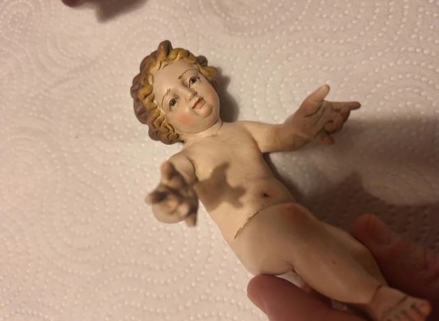 Bambino Gesù  Occhi in vetro