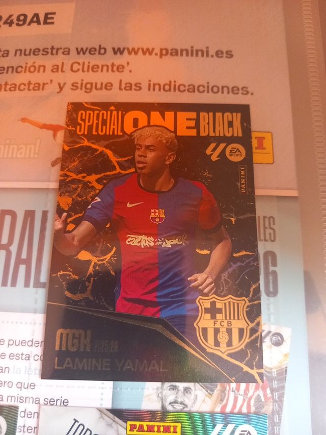 Cromo Lamine Yamal - Special One Black