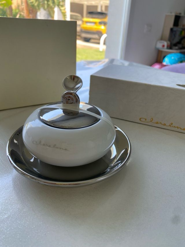 Zuccheriera Claraluna in porcellana