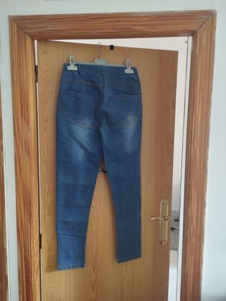 Vaqueros blanco y azul  2 unidades