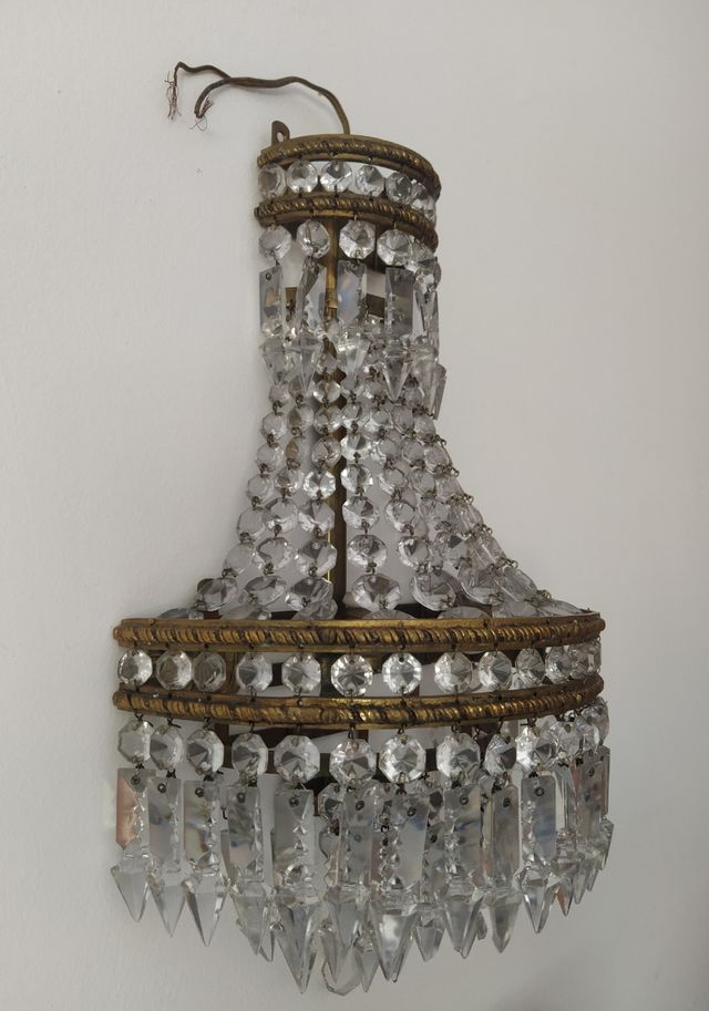 Lámpara pared estilo imperio