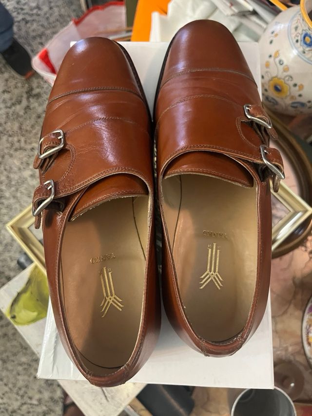 Zapatos Yanko Monk Strap Marrón