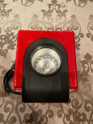 Palomitero retro rojo