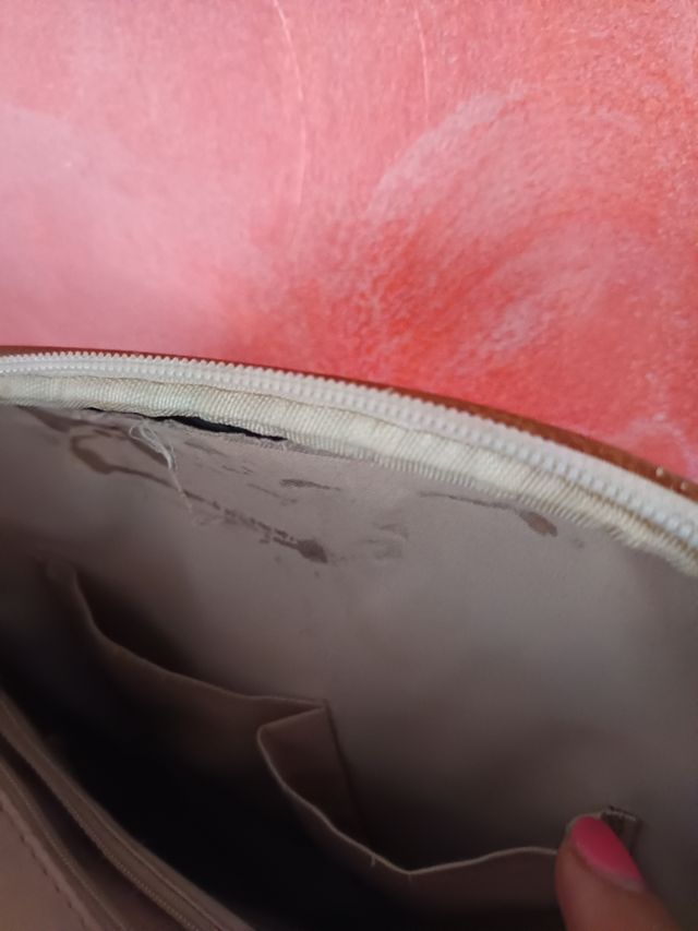 Zaino bianco panna - punti