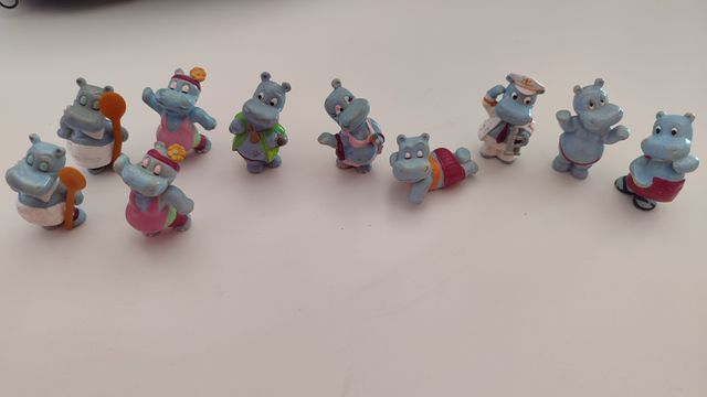 Figuras Hipopótamos Kinder años 90