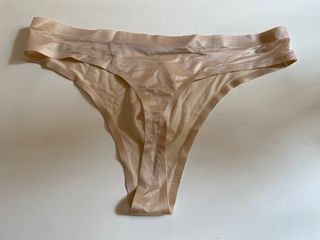 Tanga hombre beige - Semitransparente