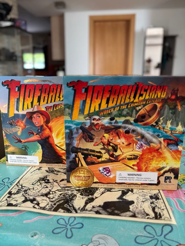 Fireball Island: Juego de mesa + expansión