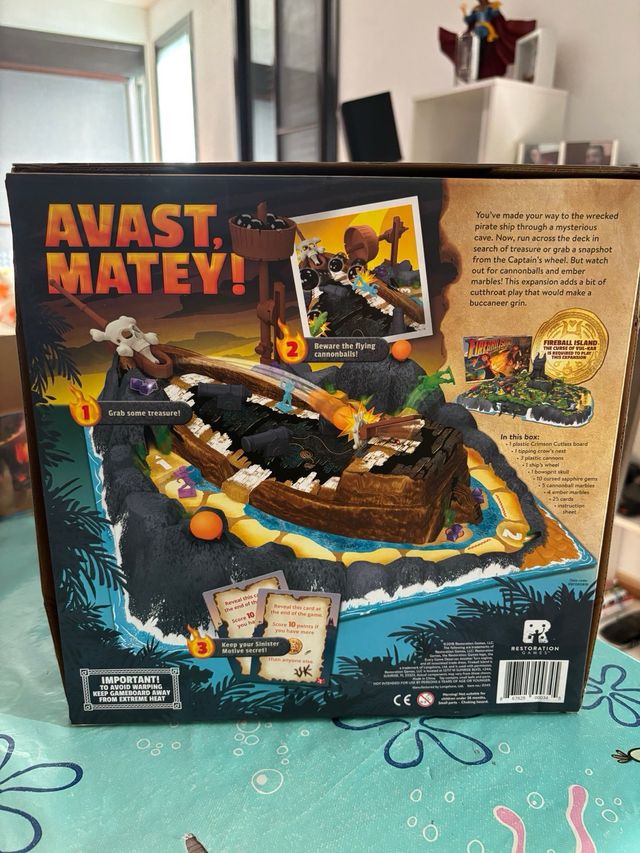 Fireball Island: Juego de mesa + expansión