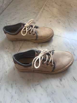 Zapatillas mtng niño talla 37 beige