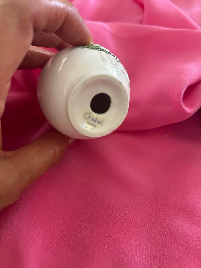 Huevos vintage: porcelana Goebel y cloisonné chin