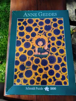 Puzzle 1000pz Anne Geddes Girasoli