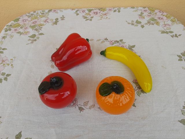 Frutta & Verdura Vetro - 4 pezzi