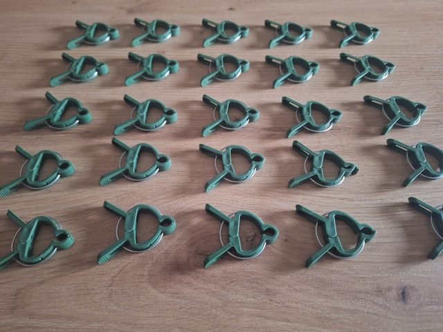 Sujeta-plantas - Verde - 30 ud.