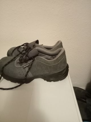 Zapatos seguridad gris - Talla 40