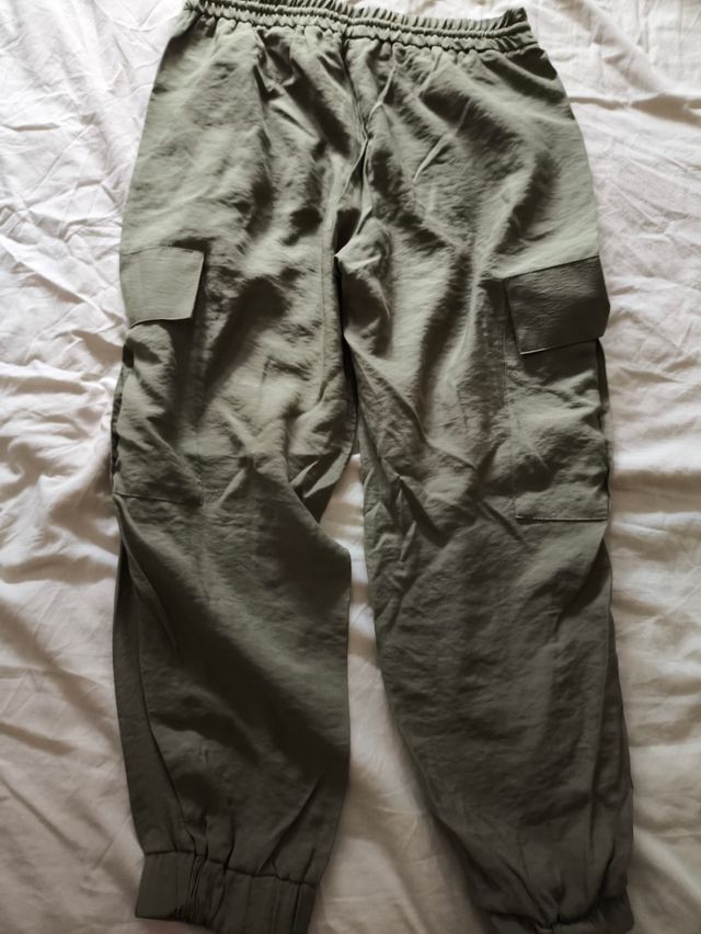 Pantalones cargo verano - verde oliva
