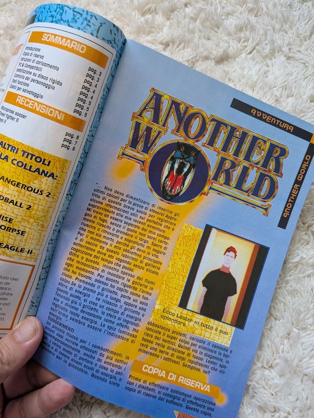 Manual Another World - Futura Games