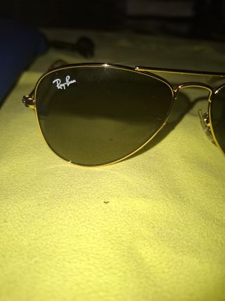 Ray-Ban Aviator Jr. - Gafas doradas
