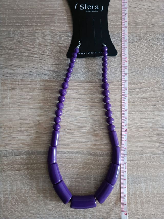 Colgante morado Sfera