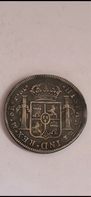 8 reales 1796 (MBC-/MBC) Mexico Carlos IIII