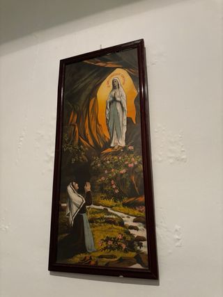 Cuadro Virgen de Lourdes
