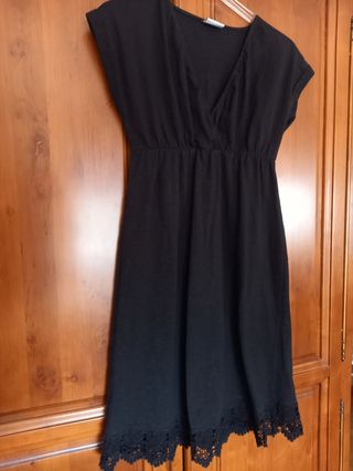 Bonito vestido premamá. 