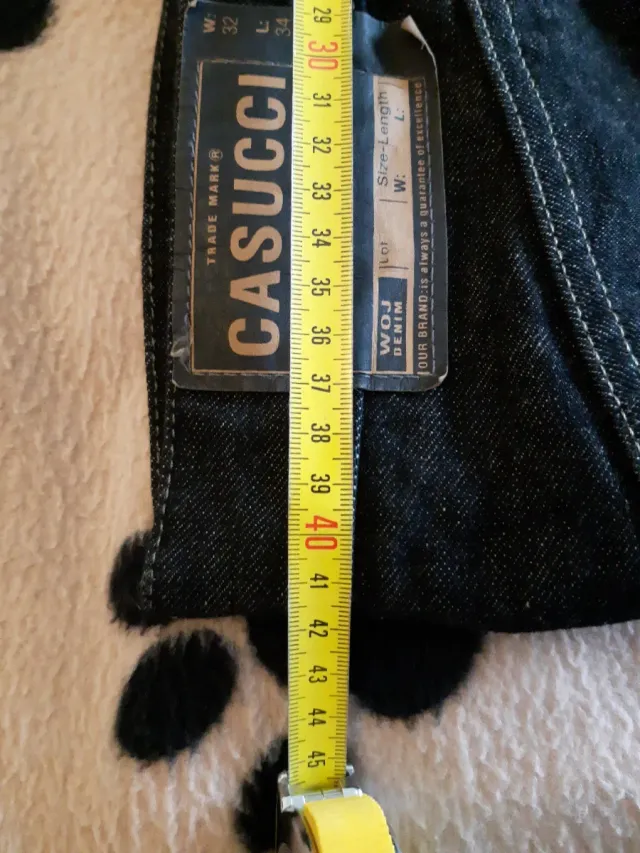 Vaqueros Casucci negros -talla 40/42 Mujer