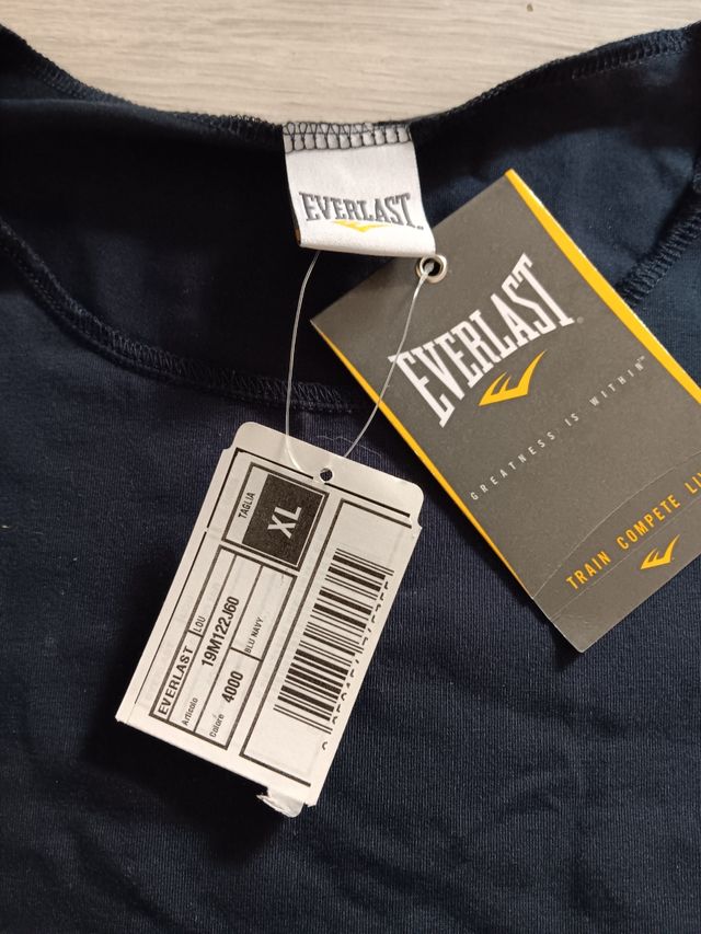 Canotta Everlast Uomo XL Blu