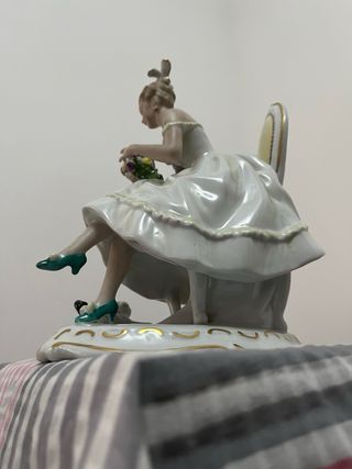 Figura porcelana Wallendorf 22cm