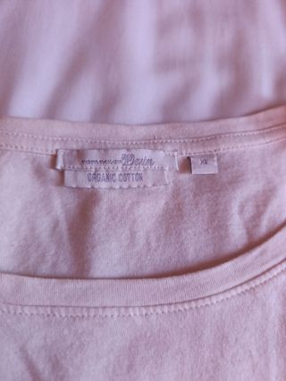 Camiseta rayas rojas y blancas