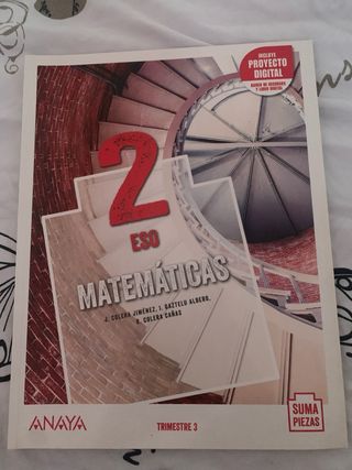 Matemáticas Anaya 2 ESO 