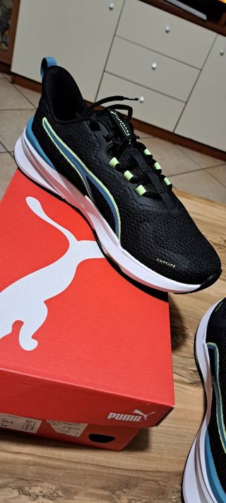 Puma - Scarpe sportive nere e blu