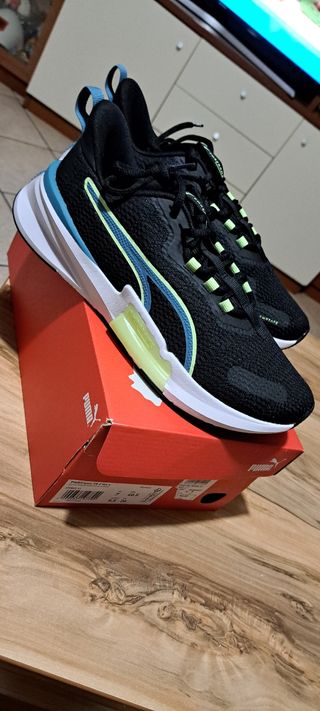 Puma - Scarpe sportive nere e blu