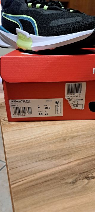 Puma - Scarpe sportive nere e blu