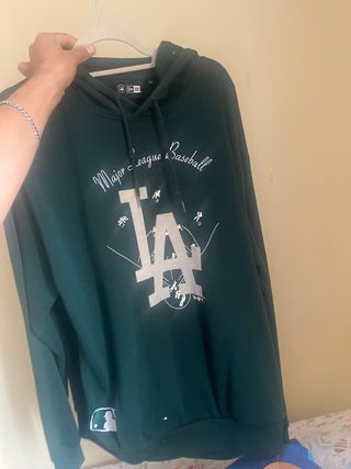  sudadera New Era Dodgers Verde