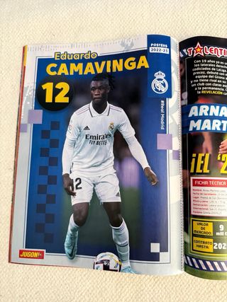 Revista Jugón 189, pósters y cromos