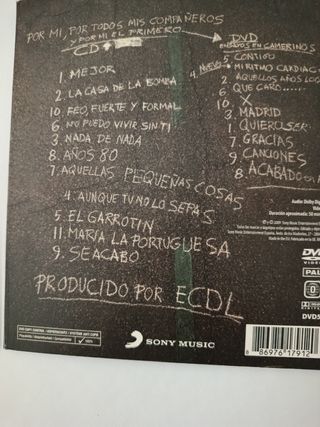 El Canto del Loco - CD y DVD Por mi y por todos mi