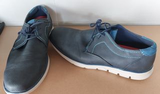 Zapatos azul hombre