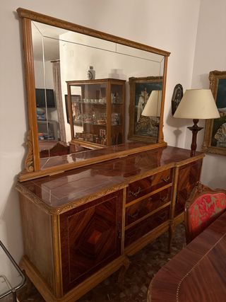 Mueble aparador con espejo años 30