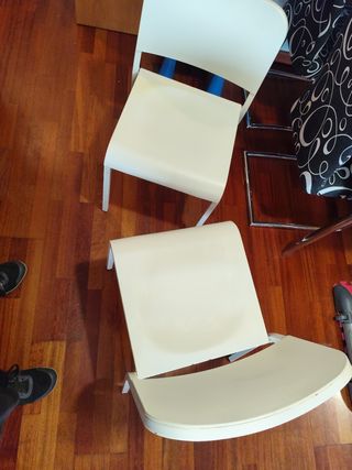 Silla Ikea blanca - Cómoda y práctica