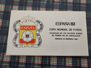 Sobres primer día mundial 1982 españa