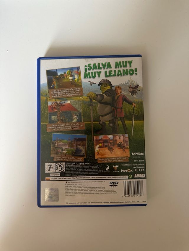 PS2 (PlayStation 2) Shrek Tercero