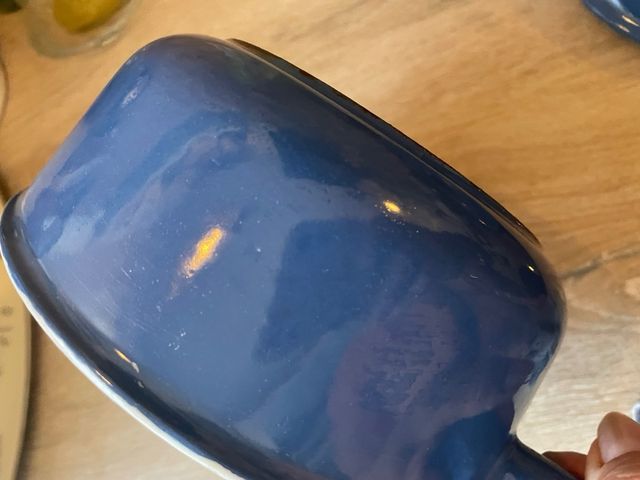 Cazuela de Porcelana Vintage