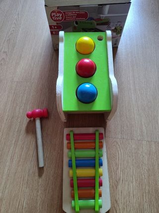 Juego martillo-xilófono Playtive