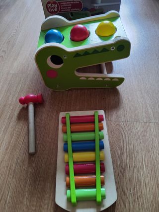 Juego martillo-xilófono Playtive